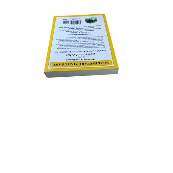 Shakespeare Made Easy Romeo & Juliet Modern English Side-By-Side Full Original - Picture 5 of 9